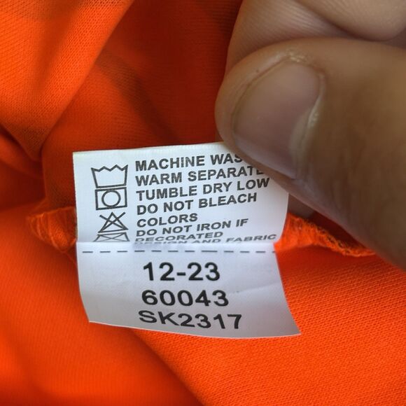 Vizari Soccer Men Goalkeeper Jersey Shirt Size Medium Orange Padded Elbow Futbol - Picture 15 of 15